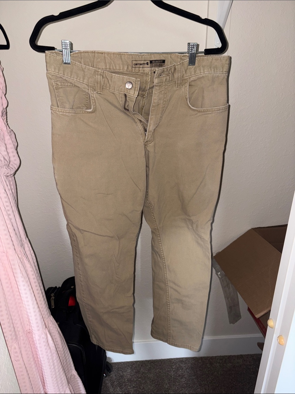 Carhartt Men's Tan Work Chinos